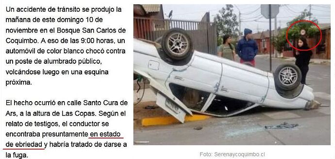Screenshot-2019-11-11 ¡Accidente en Coquimbo Auto chocó alumbrado público y se volcó