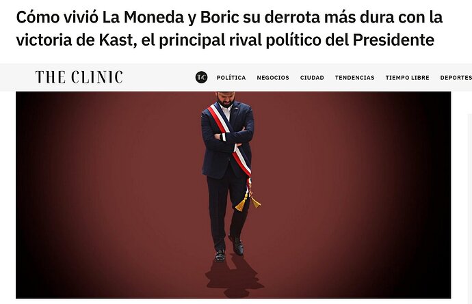 Cómo vivió La Moneda y Boric su derrota más dura con la victoria de Kast el principal rival político del Presidente The Clinic