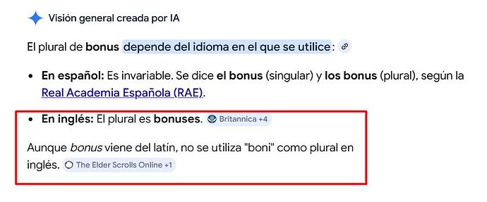 bonus plural - Buscar con Google