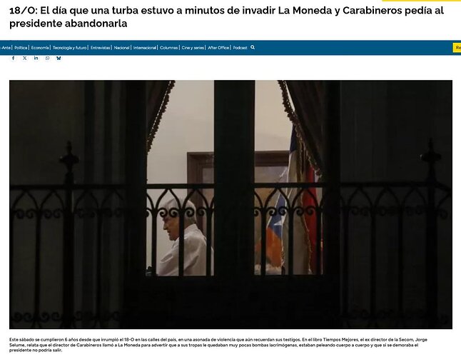 El día en que una turba estuvo a punto de invadir